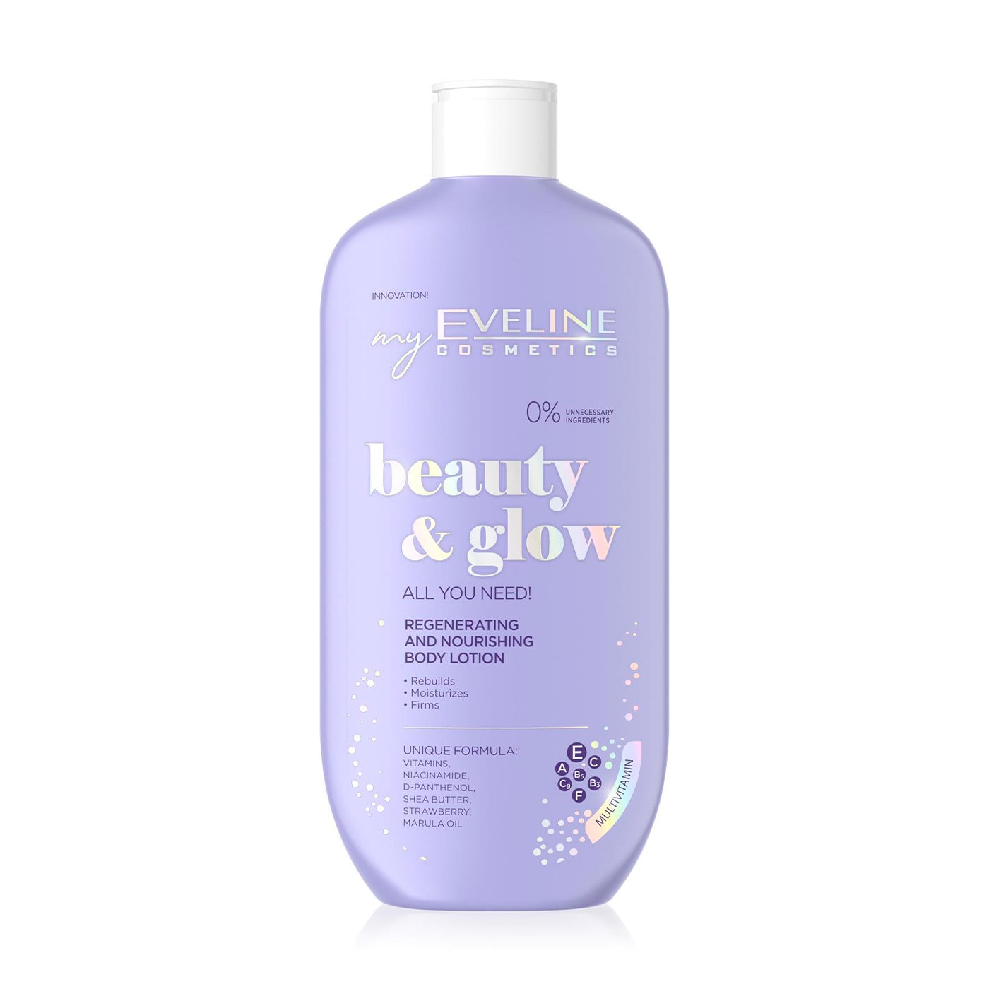 Відновлювальний живильний лосьйон для тіла Eveline Cosmetics Beauty &amp; Glow All You Need!, 350 мл